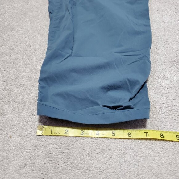 ARC'TERYX Parapet Hiking Capris Pants TerraTex Nylon Gorpcore Blue Women 8 x 19" - Picture 16 of 16
